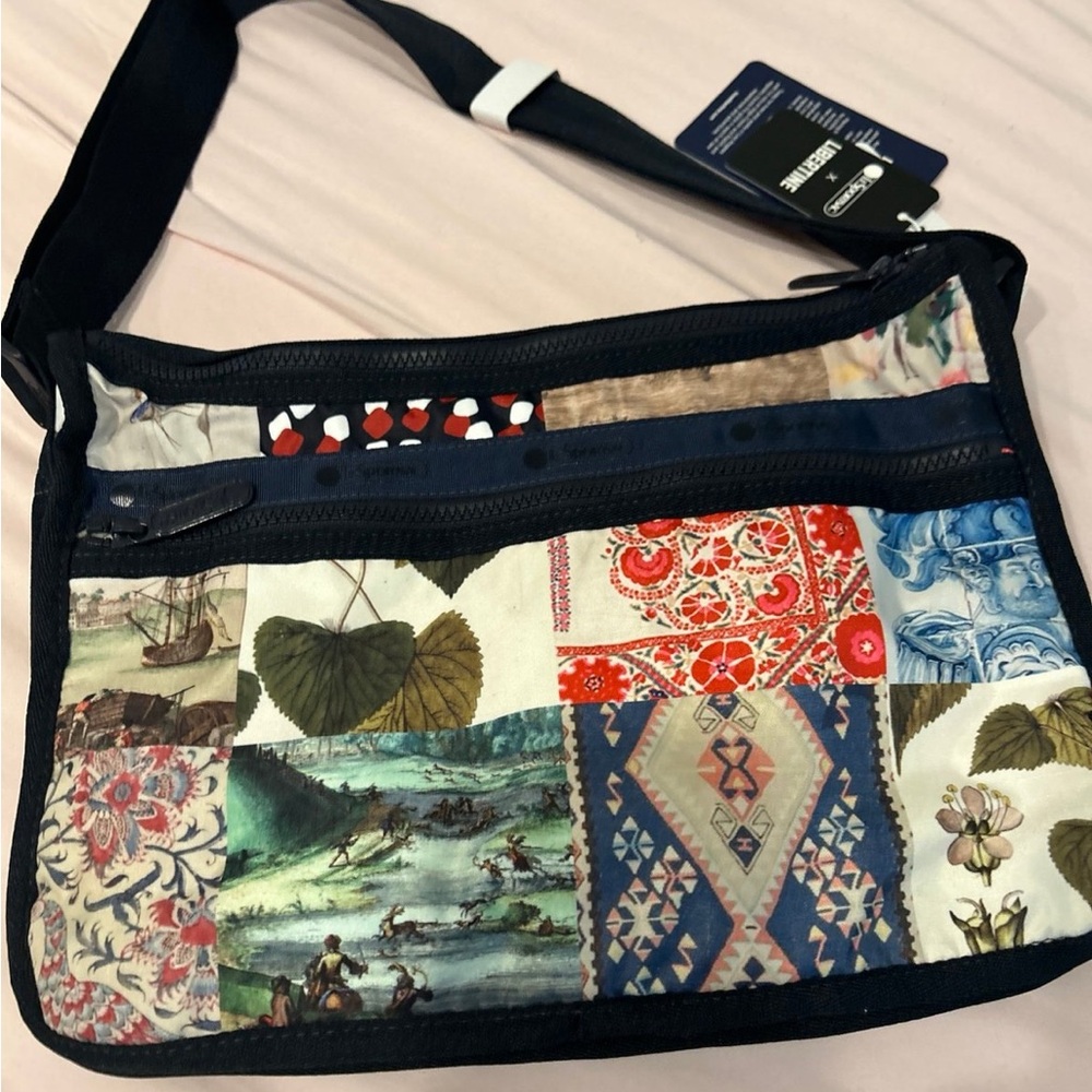 LeSportsac x Libertine Multicolor Patchwork Bag